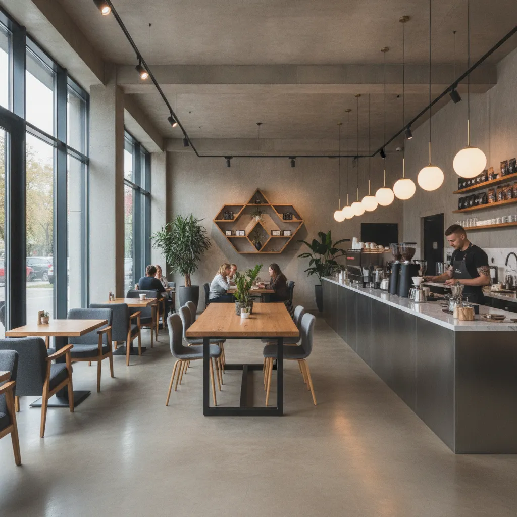 interior in sens coffee
