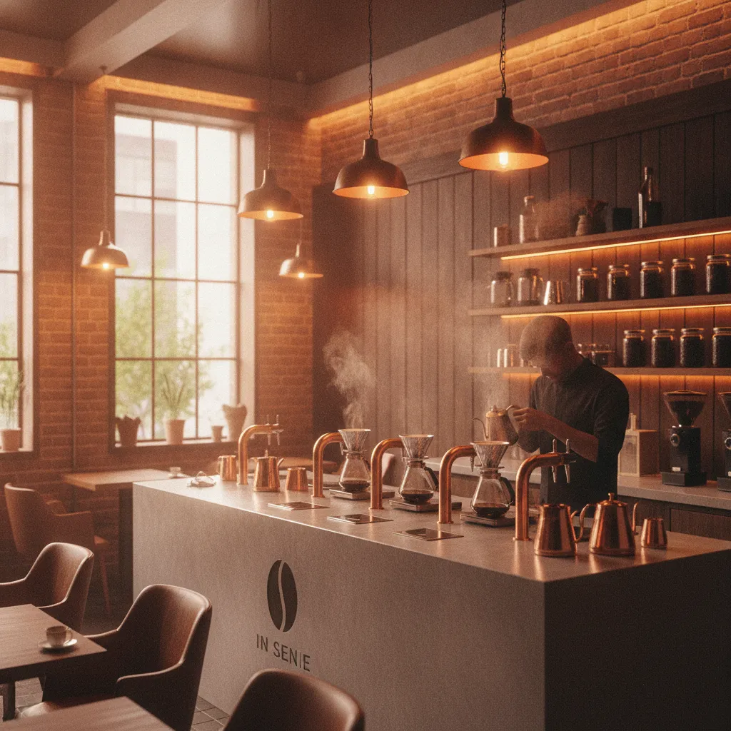 Interior cafenea in sens coffee